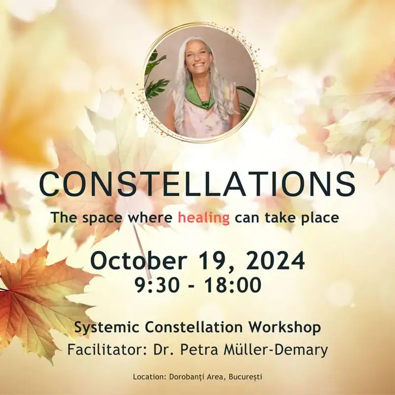 Systemic Constellation Workshop October 2024 with Petra Muller Demary website
