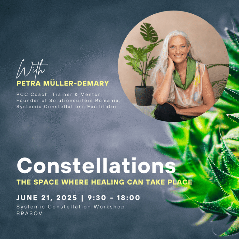 Systemic Constellation Workshop 2025 with Petra Muller Demary coach website
