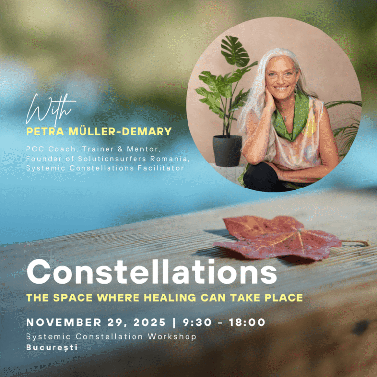 Systemic Constellation Workshop 2025 with Petra Muller Demary coach facilitator