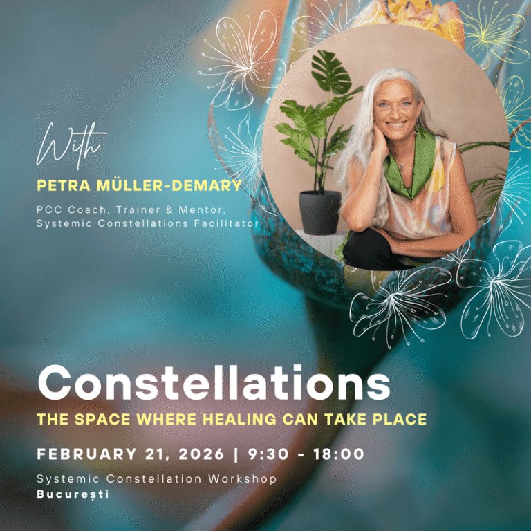 Systemic Constellation Workshop 2026 with Petra Muller Demary coach website